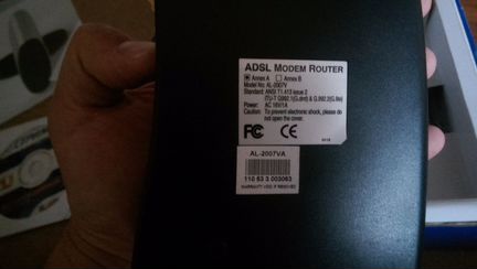 Adsl модем-роутер AUS.linx AL-2007VA (Annex A