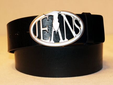 Ремень мужской кожаный Trussardi Jeans оригинал
