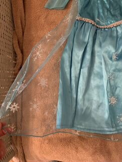 Платье снежинки праздничное ребёнку 2-3 года