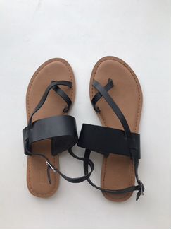 Сандалии, кожаные, размер 36