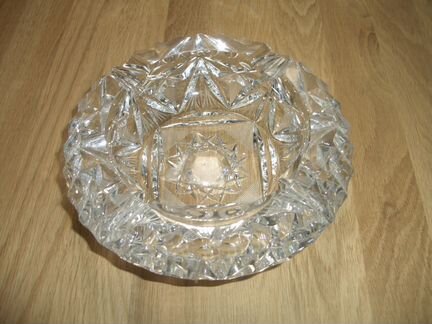 Хрустальная пепельница СССР