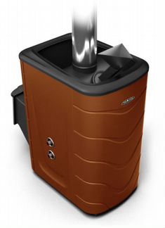 Дровяная печь тмф Гейзер 2014 inox терракота да то