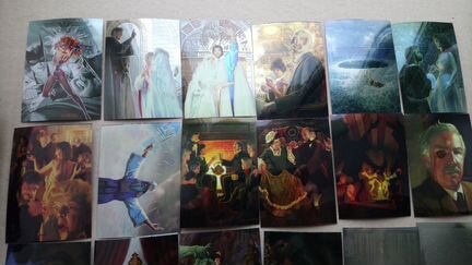 Коллекционные карточки, с иллюстрациями фэнтези