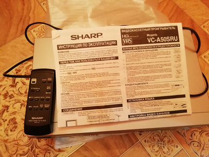 Видеомагнитофон кассетный sharp VC-A50SRU япония