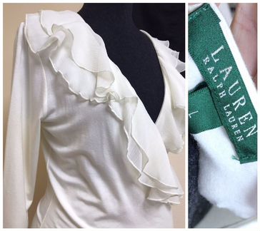 Блуза Ralph Lauren L и юбка Gizia XL