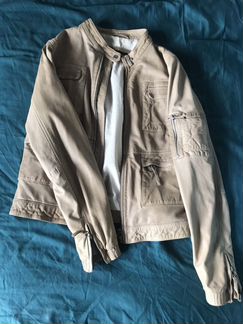 Кожаная куртка Massimo Dutti