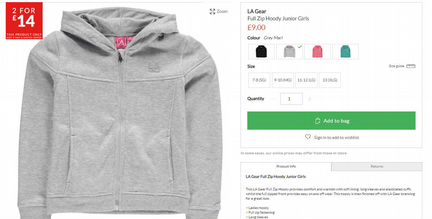 Новая Толстовка LA Gear
