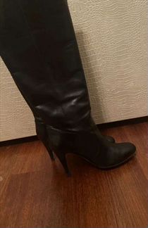 Сапоги кожаные Hugo boss