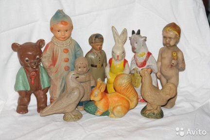 Кукла антикварная целлулоид винтаж 56 см СССР