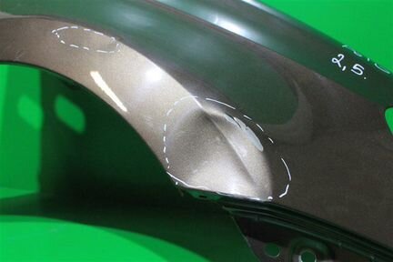 Крыло переднее правое Volkswagen Polo 5 sedan 2010