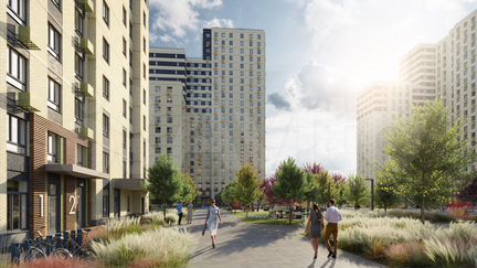 2-к квартира, 65 м², 7/23 эт.