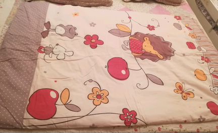 Бортики + одеяло в кроватку