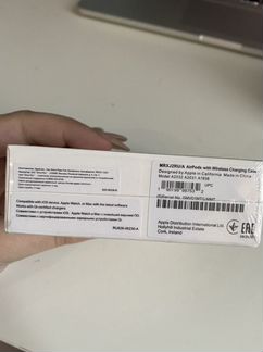 Беспроводные наушники apple airpods оригинал