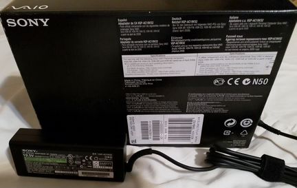 Сетевой адаптер питания для vaio AC19V32 NEW