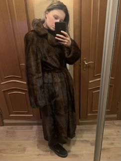 Шуба Норковая снежная королева