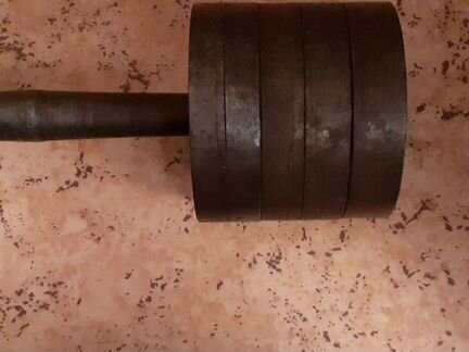 Штанга с блинами СССР 22,6 кг