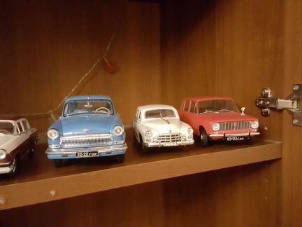 Модели автомобилей СССР 1:24 /1:18