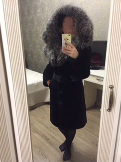 Шуба мутон