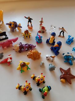 Игрушки из киндер-сюрпризов 2000-е годы