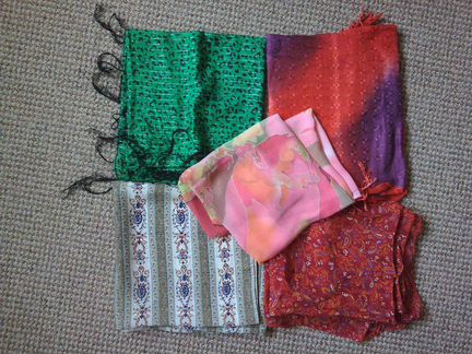 Платки СССР разные