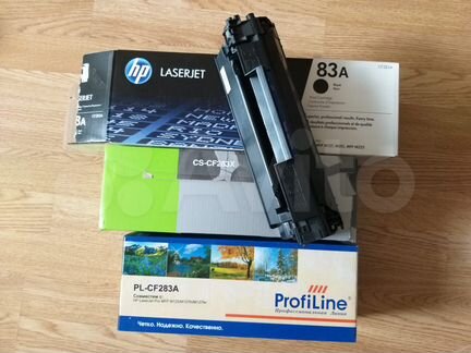 Картриджи 83A, CF283A, для HP, пустой