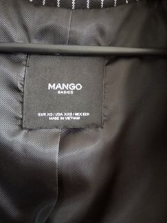 Mango лёгкое пальто удлиненный пиджак