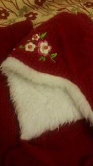 Комплект шапка, шарф