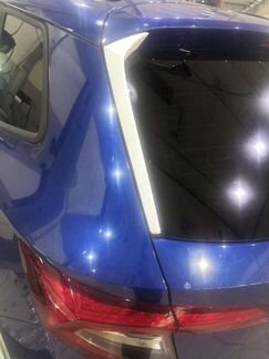 Спойлер заднего стекла skoda karoq