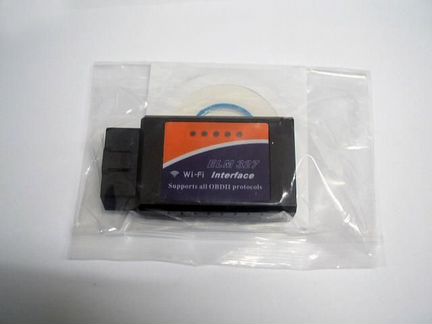 ELM wifi 327 Ростест диагностика сканер OBD 2+ елм