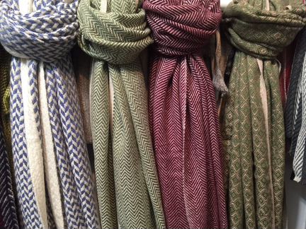 Палантины-шарфы кашемировые