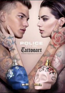 Парфюм police TO BE tattooart мужской и женский
