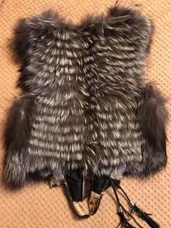 Жилет натуральный мех