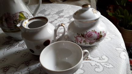 Посуда фарфор СССР кофейник,чашки,молчники,сахарни