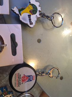 Брелоки с олимпийских игр и чм