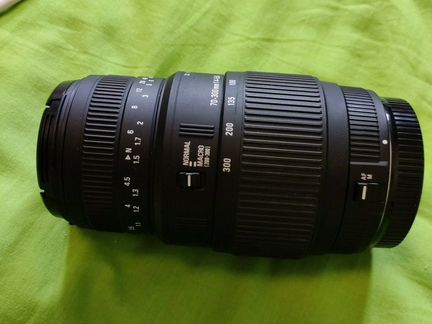 Sigma AF 70-300mm f/4-5.6 DG macro Canon EF