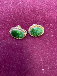 Антикварная бижутерия производство Америка с покры