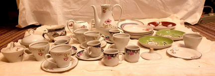 Посуда СССР разная много