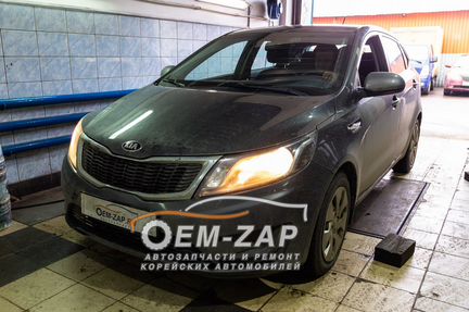 Эндоскопия диагностика двигателя Kia Rio