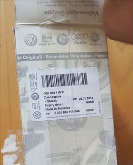 Катушка зажигания audi,skoda,VW