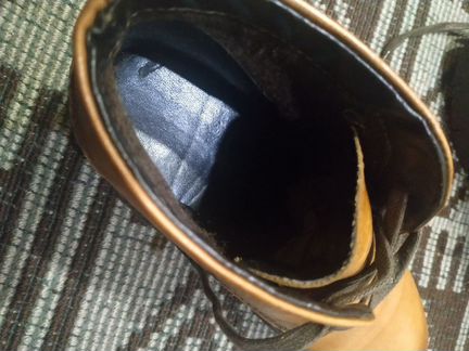 Ботинки кожаные