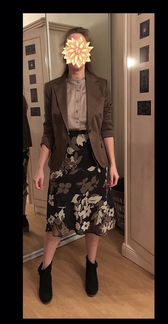 Пиджак, кофта, юбка Zara