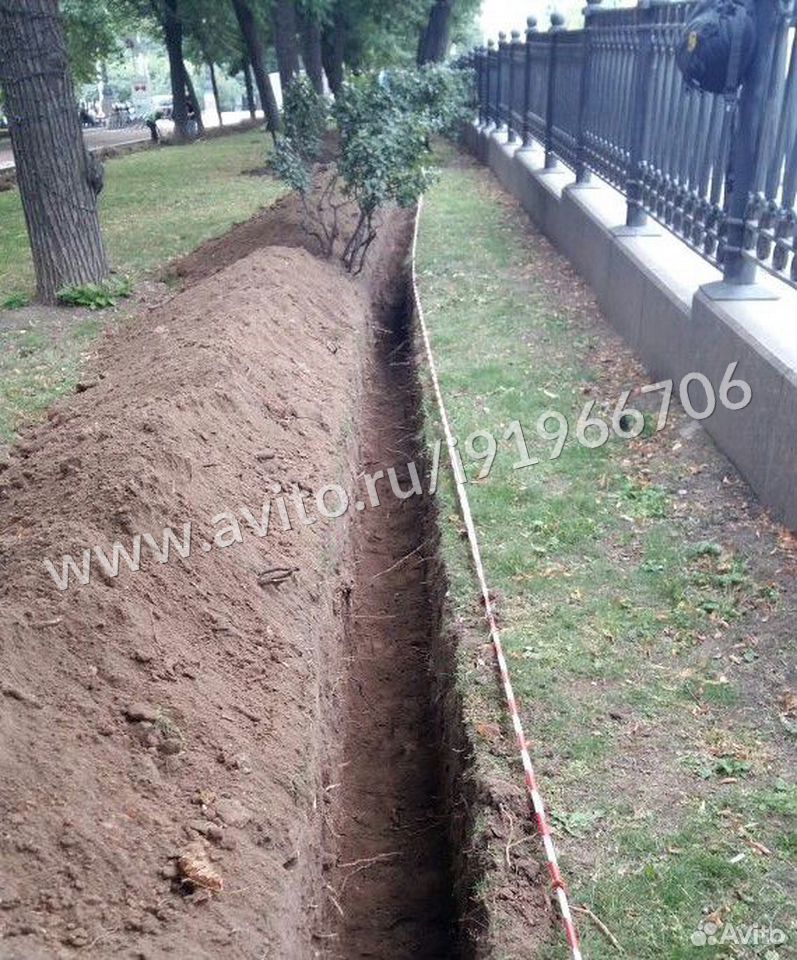 Котлован и траншея. Копка фундамента мотоблоком. Закопка траншеи. Копки траншеи вручную метр погонный. Копка траншеи под кабель.