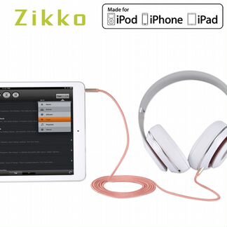 3.5mm MFI Zikko Stereo Audio кабель Apple iPhone