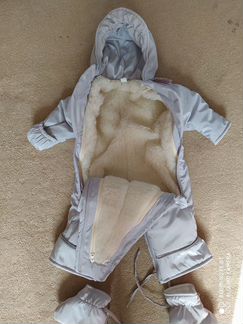 Новый комбинезон- трансформер зимний р. 74