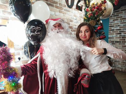 Дед Мороз и Снегурочка