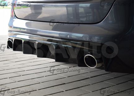 Диффузор заднего бампера GT-Line на KIA Ceed SW