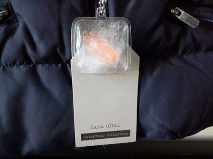 Куртка пуховик zara новый