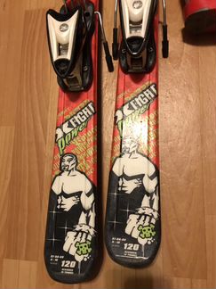 Горные лыжи Rossingol 120 cm + ботинки Roxa 22-25
