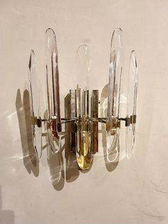 Пара бра Gaetano Sciolari Италия 1970-е