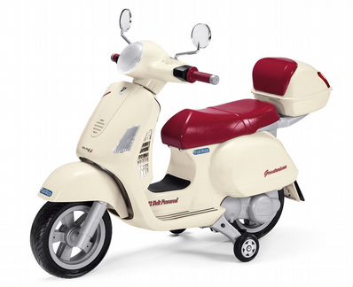 Электромотоцикл Peg-Perego Vespa гарантия